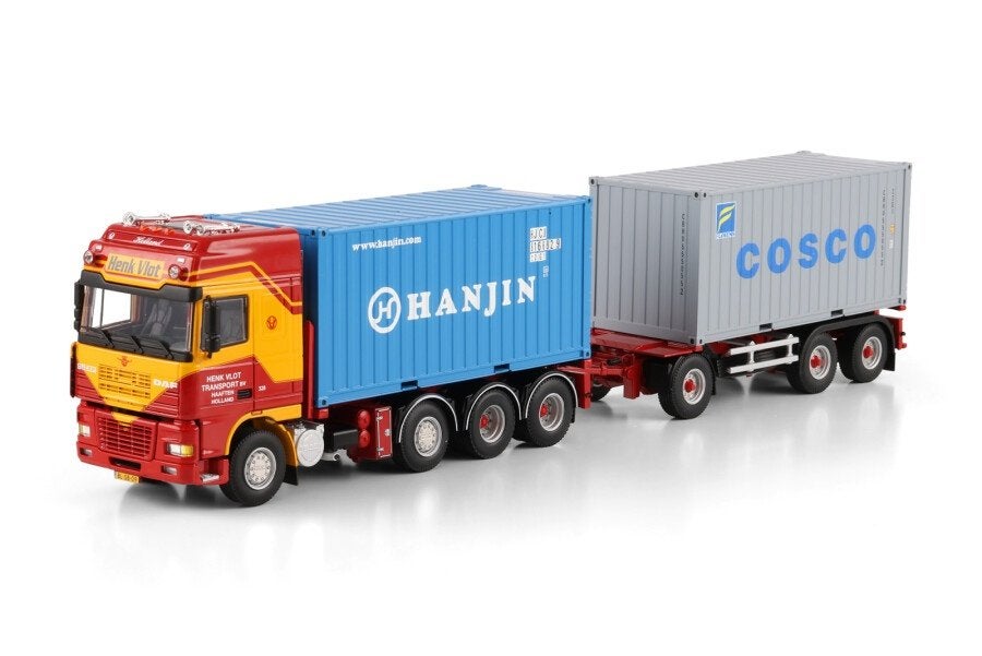 WSI  DAF 95 XF SSC RIGED CONTAINER  TRUCK   HENK VLOT, Ophalen of Verzenden, Nieuw, Bus of Vrachtwagen, Wsi