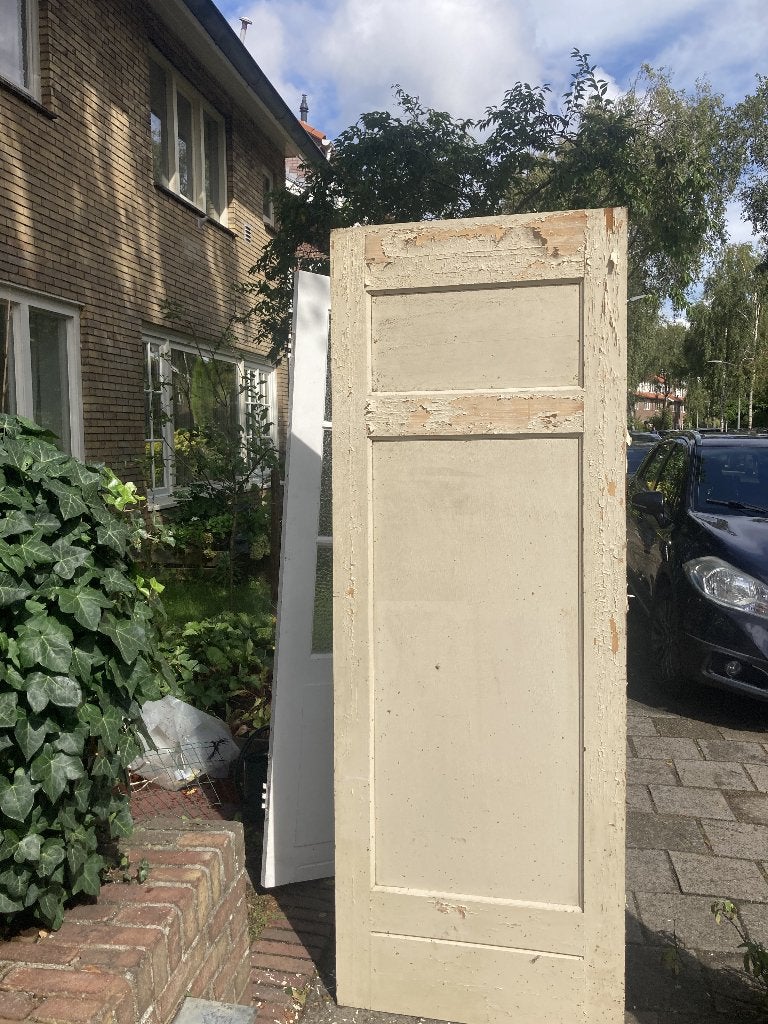 oude jaren 30 paneeldeur, Ophalen, Gebruikt, Minder dan 80 cm, Binnendeur