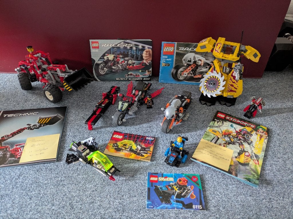Lego diverse setjes, Gebruikt, Lego, Inclusief instructies, Ophalen of Verzenden