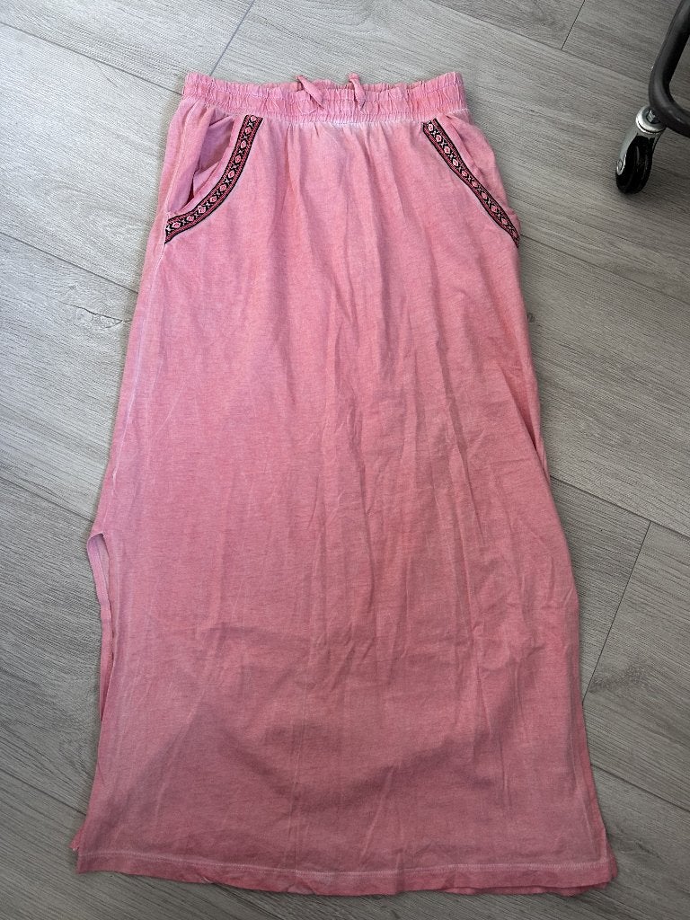 Roze maxi rok Cars jeans maat 164-170, Meisje, Ophalen of Verzenden, Zo goed als nieuw, Jurk of Rok
