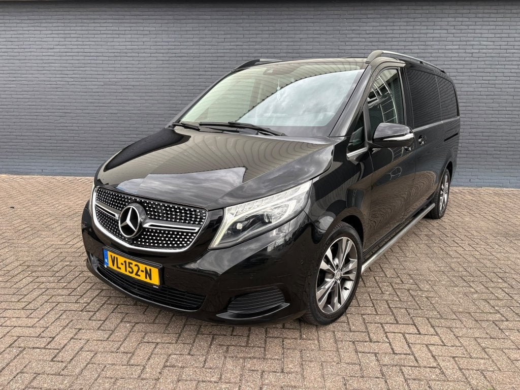 Mercedes-Benz V-klasse V250d BlueTEC L2 Lang Avantgarde, Automaat, Achterwielaandrijving, Zwart, Diesel