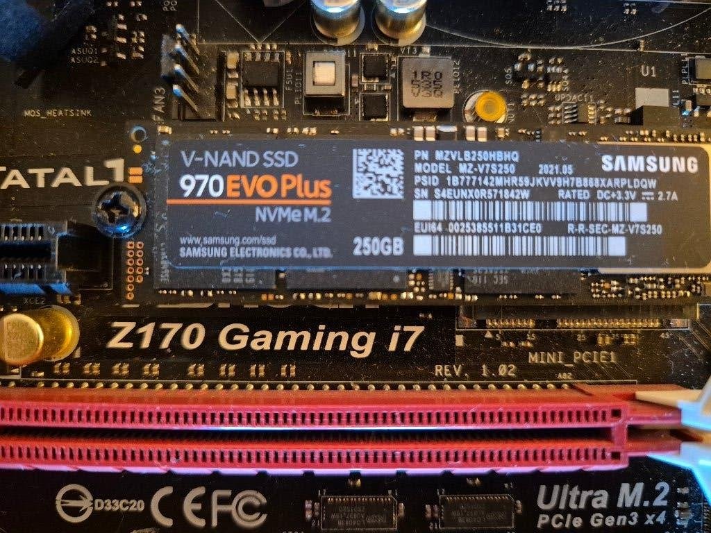 Asrock fatal1ty Z170 Gaming i7 + cpu + m.2 Evo Nvme, Computers en Software, Gebruikt, LGA 1151, DDR4, Ophalen of Verzenden