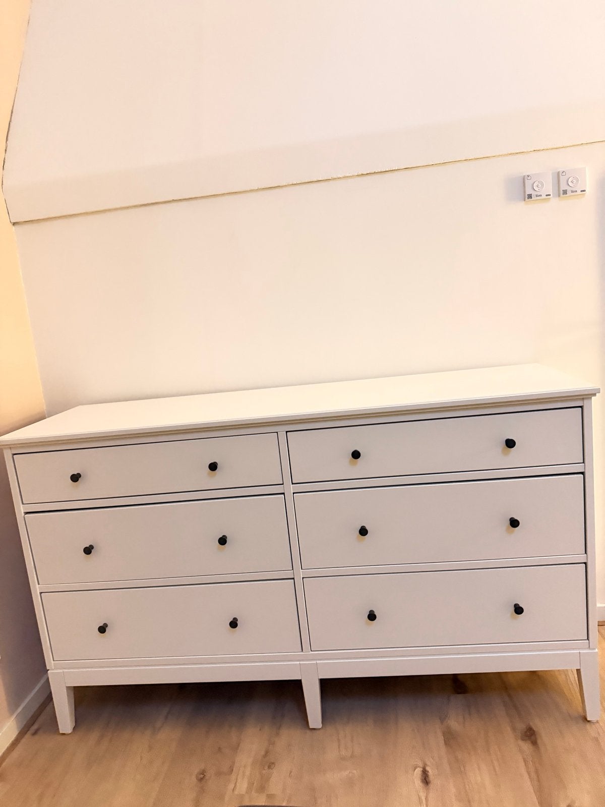 IKEA IDANÄS ladekast / commode – wit – 6 lades, Huis en Inrichting, Ophalen, 5 laden of meer, 100 tot 150 cm, 150 tot 200 cm