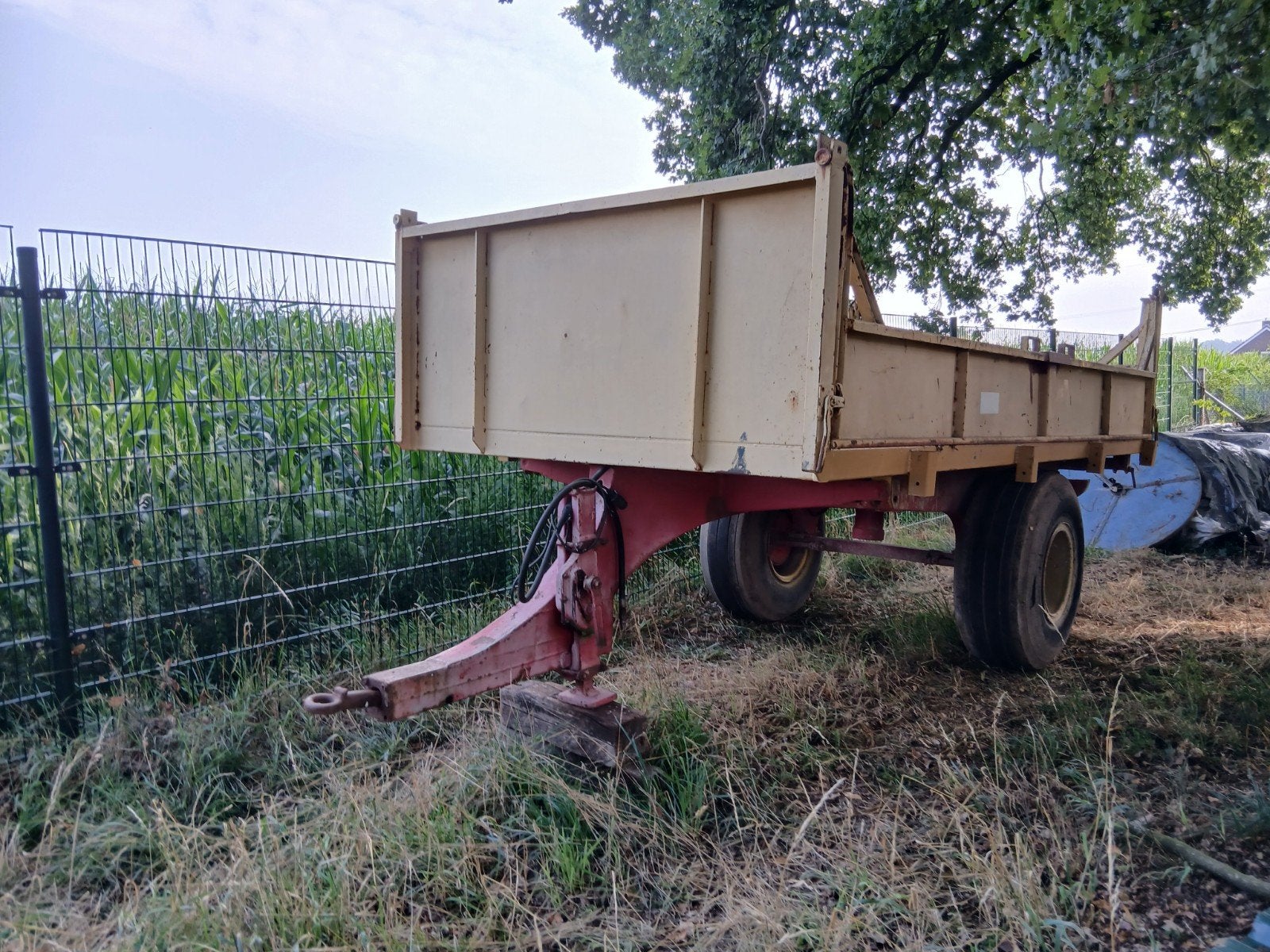 6 tons kieper kiep kar kiper kipper, Ophalen, Transport