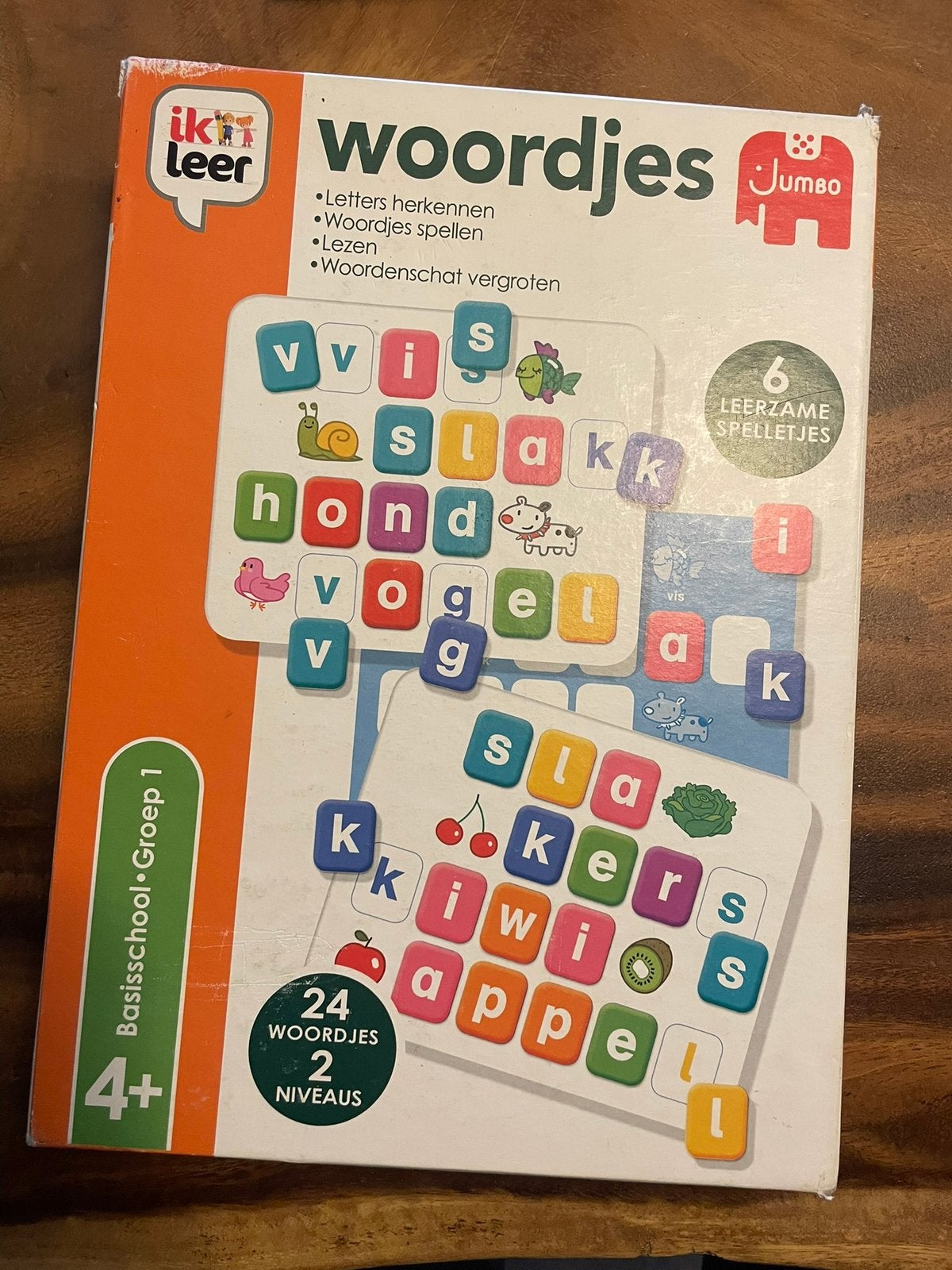 Ik leer woordjes jumbo, Ophalen, Zo goed als nieuw