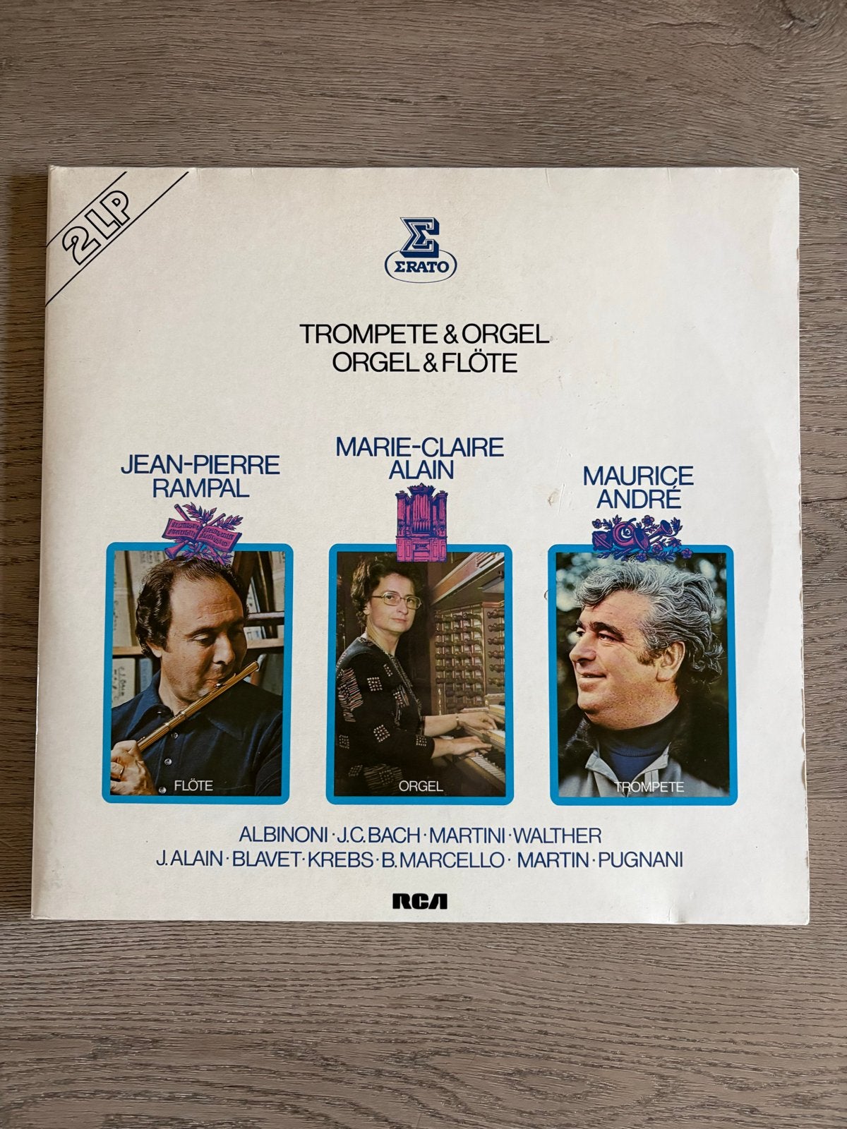 Trompete & Orgel - Orgel & Flöte 2LP Klassieke Muziek, Ophalen of Verzenden, Zo goed als nieuw, 12 inch, Dubbel-LP