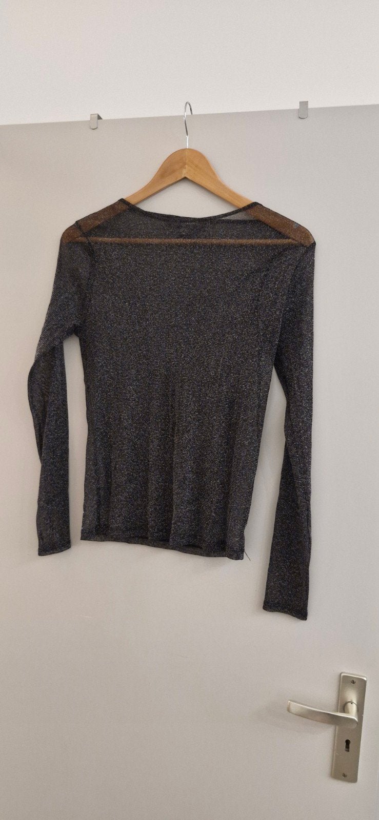Primark glitter top maat S, Primark, Ophalen of Verzenden, Zo goed als nieuw, Lange mouw