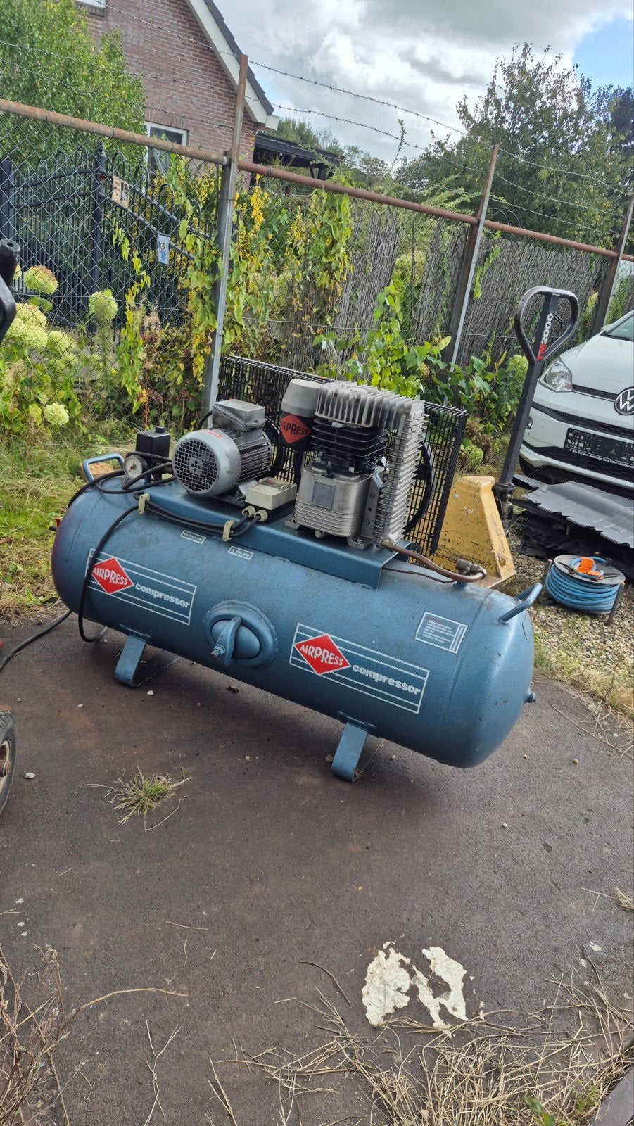 Airpress Compressor 300l  400v, 100 liter of meer, Ophalen