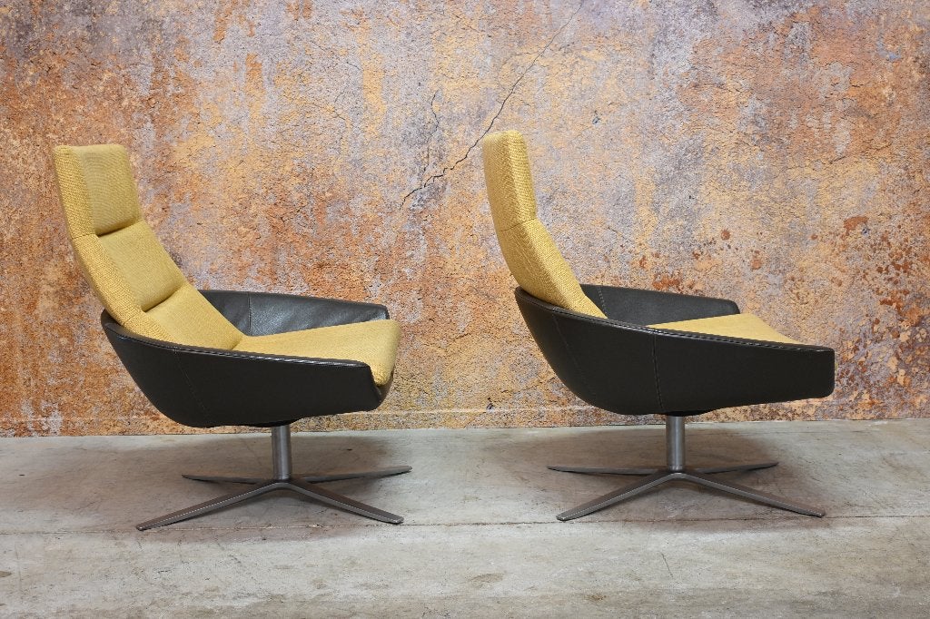 ZGANieuw 2 Montis Hugo design draaifauteuils!, Montis, Minder dan 75 cm, Montis, Ophalen of Verzenden