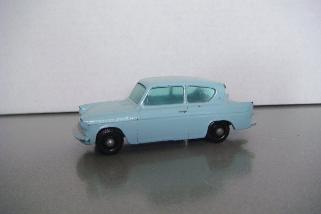 Matchbox Lesney nr.7 Ford Anglia., Ophalen of Verzenden, Zo goed als nieuw, Auto