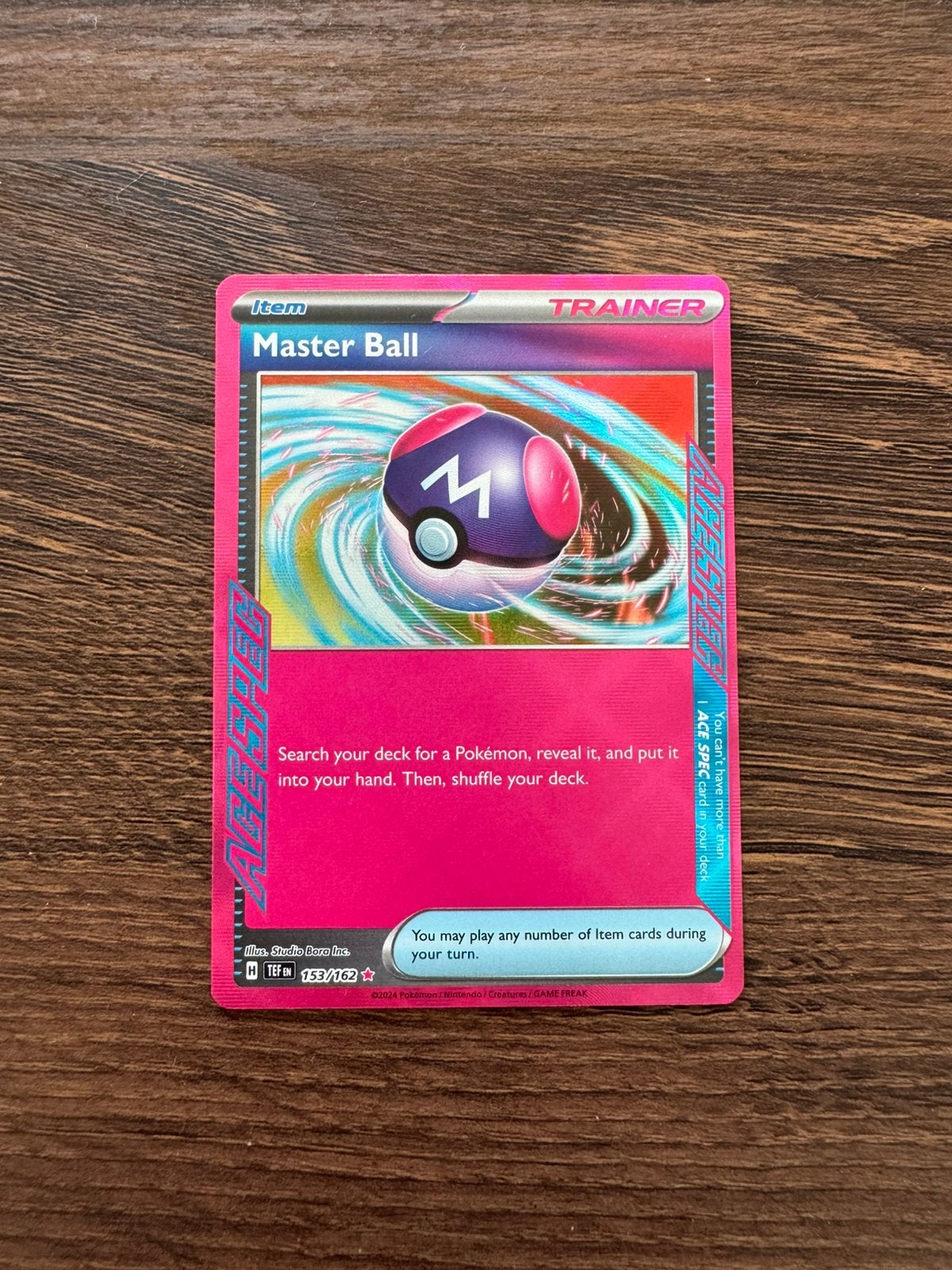 Master Ball (TEF 153) Temporal Forces, Ophalen of Verzenden, Zo goed als nieuw