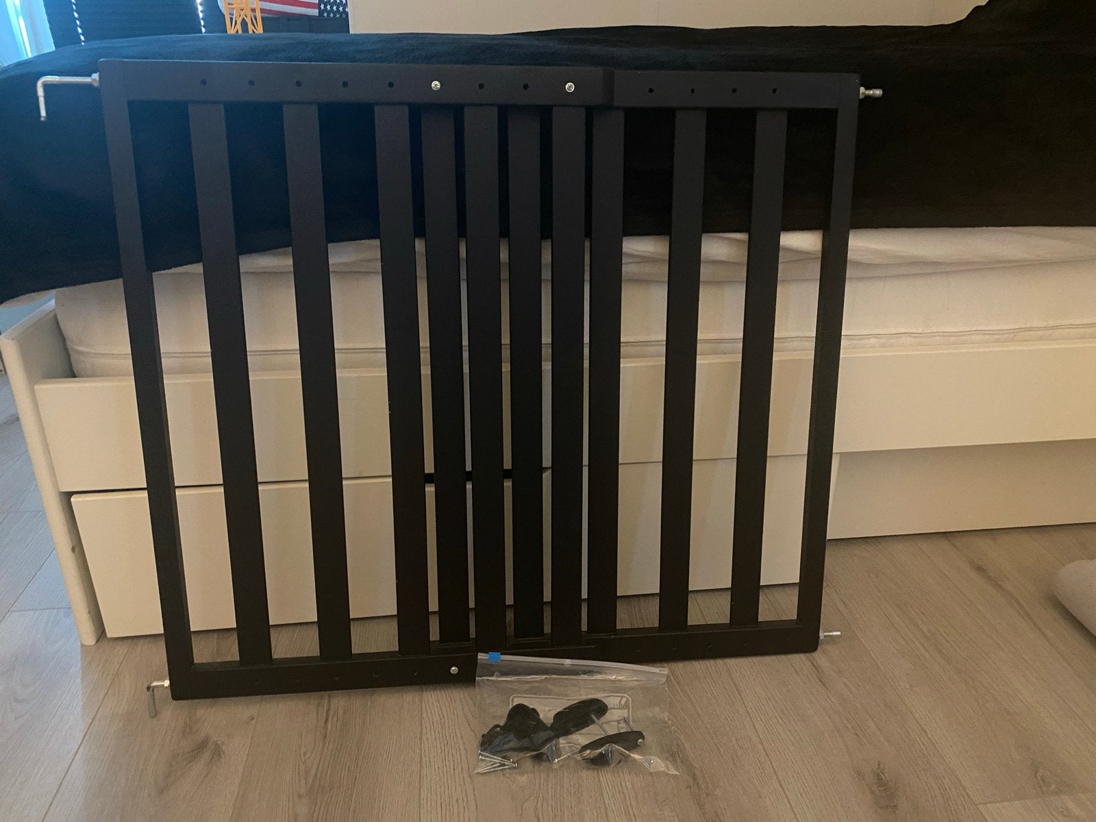 Verstelbaar Traphekje - Veiligheid voor Kinderen, Kinderen en Baby's, Traphekjes, Ophalen, Gebruikt, Overige typen, 100 tot 115 cm