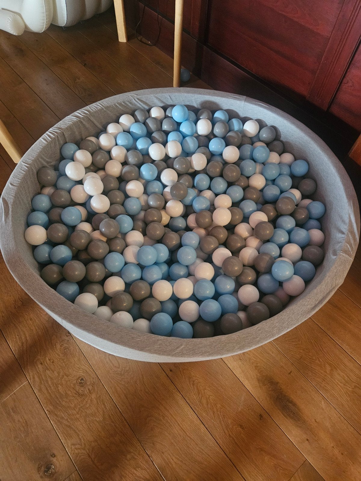 Kiddy Moon Ballenbak 120cm met 5-6 zakken ballen, Ophalen, Zo goed als nieuw, Jongen of Meisje