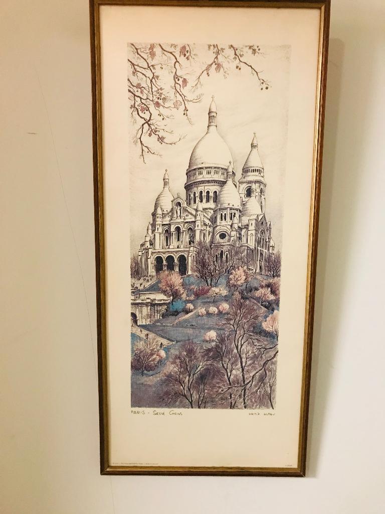 schilderij, Minder dan 50 cm, Gebruikt, Ophalen of Verzenden, Print