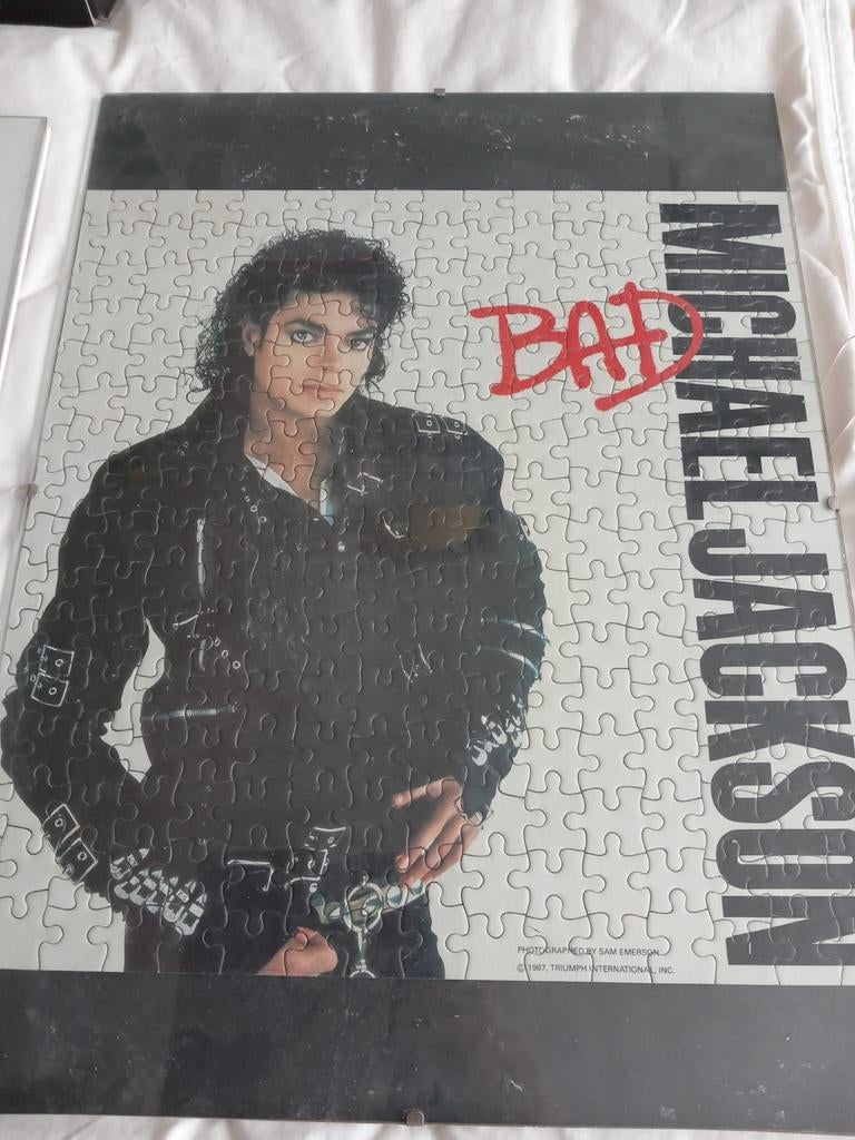 Puzzel Michael Jackson, Ophalen, Zo goed als nieuw