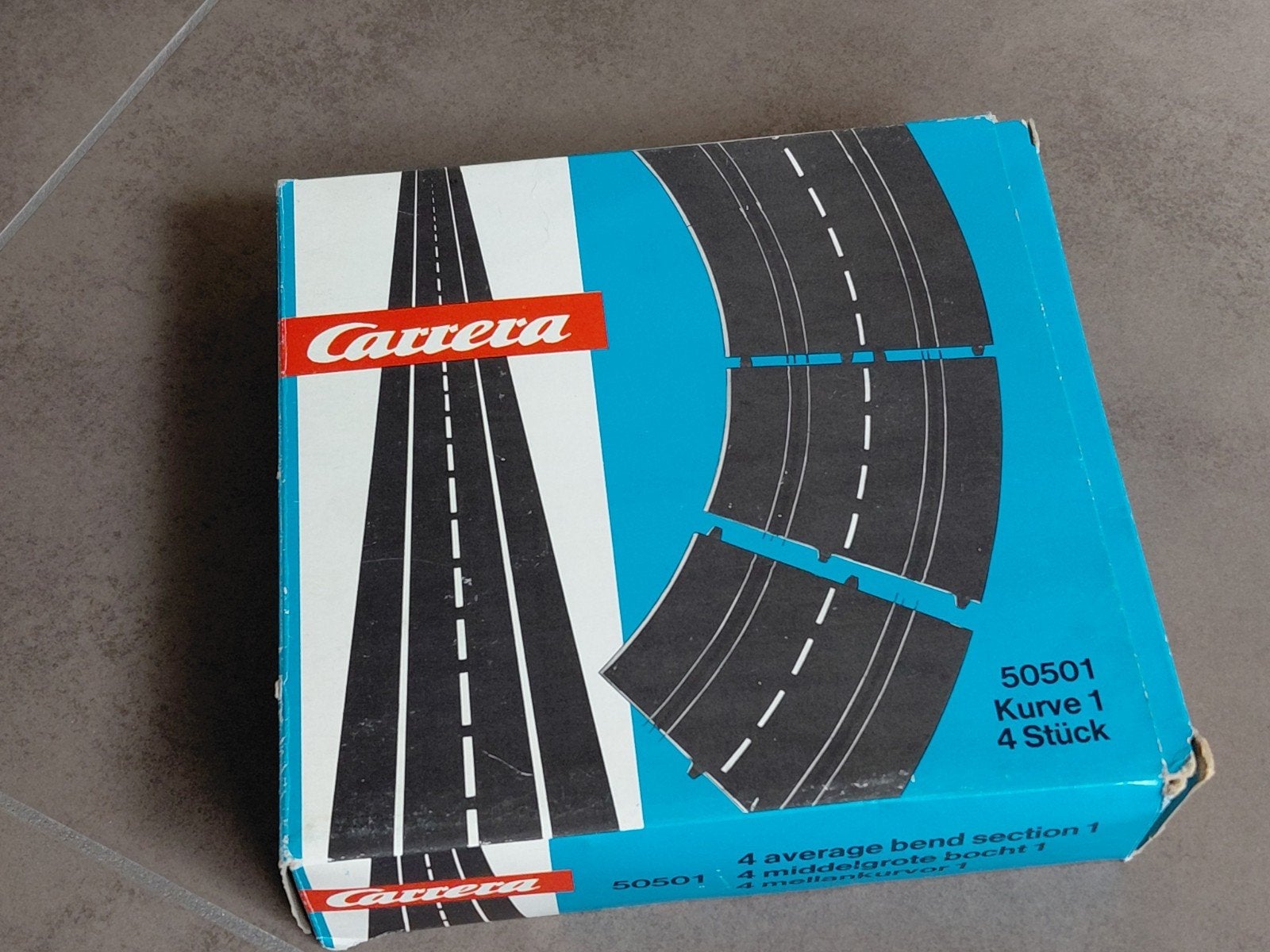 Carrera Universal bocht 1 nr. 50501, Gebruikt, Onderdelen, Zelf te bouwen, Carrera