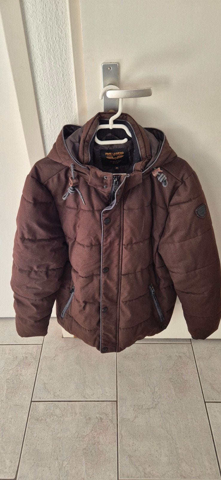 PME Legend winterjas, Bruin, PME Legend, Gedragen, Verzenden