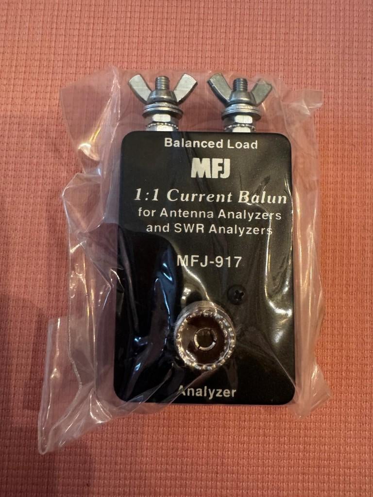 Te Koop MFJ-917 1-1 Current Balum for antenne SWR analyzers, Telecommunicatie, Ophalen, Nieuw, Zender en Ontvanger