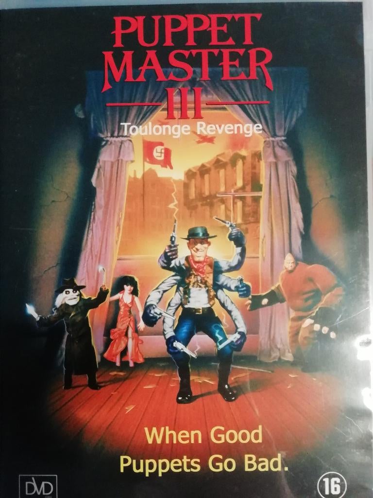 puppet master 3, Cd's en Dvd's, Dvd's | Horror, Alle leeftijden, Ophalen of Verzenden, Zo goed als nieuw, Overige genres