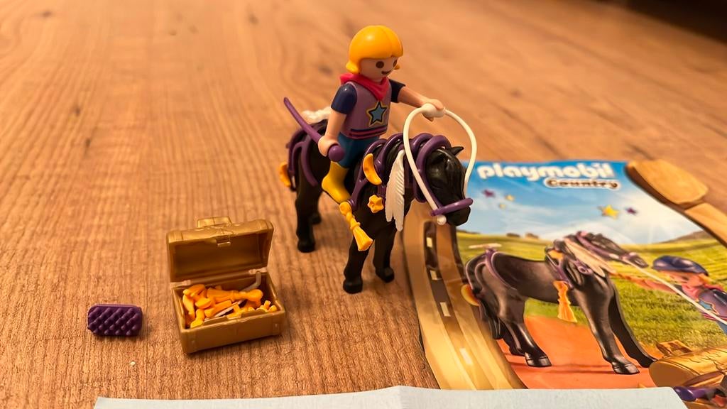 Playmobil 6970 Pony om te versieren, Ophalen of Verzenden, Zo goed als nieuw, Complete set