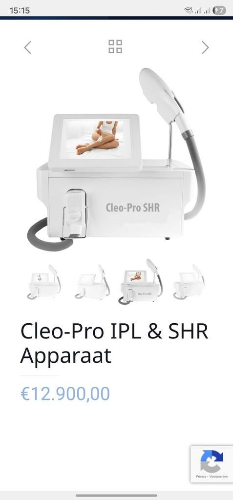 Ipl machine professioneel gebruik, Ophalen, Overige typen