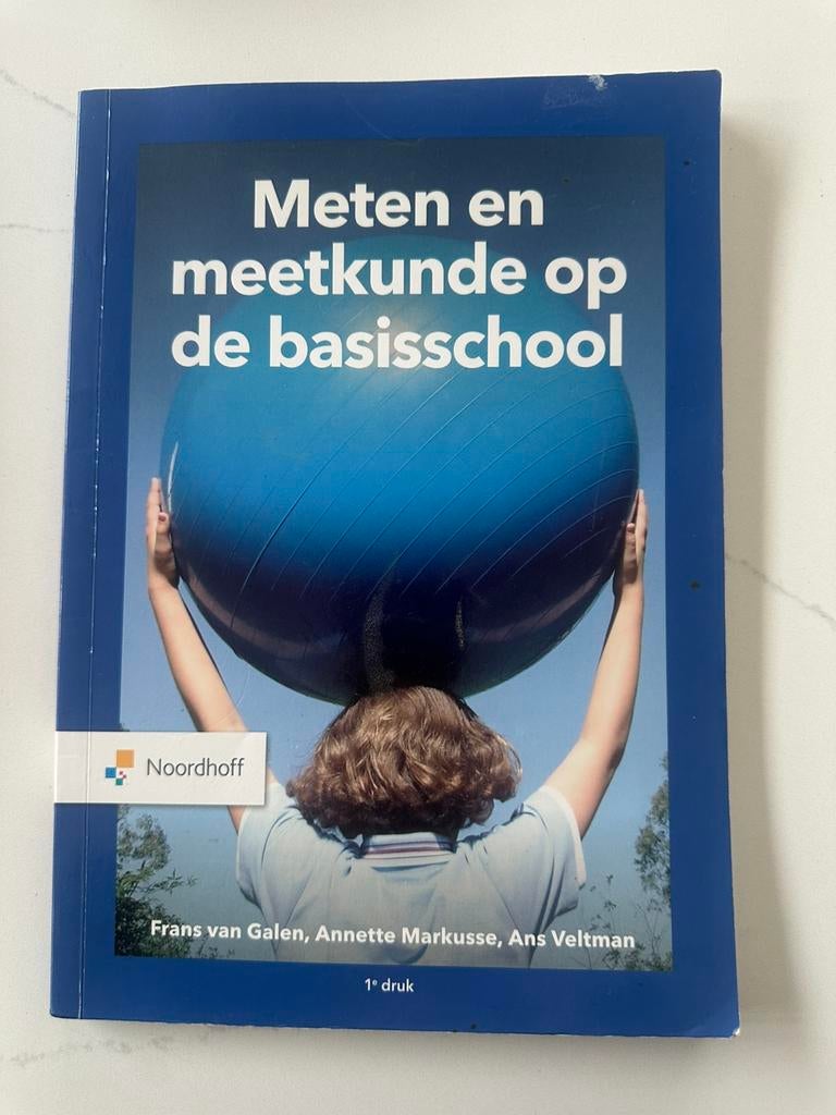 Annette Markusse - Meten en meetkunde op de basisschool, Boeken, Sociale wetenschap, Ophalen of Verzenden, Zo goed als nieuw, Annette Markusse; Ans Veltman; Frans van Galen