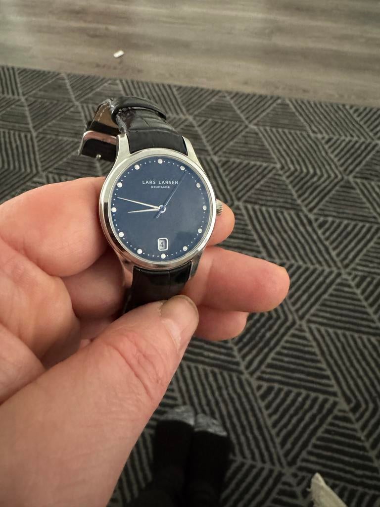 Lars Larsen Heren Polshorloge - Stijlvol en Tijdloos, Sieraden, Tassen en Uiterlijk, Horloges | Heren, Staal, Polshorloge, Ophalen
