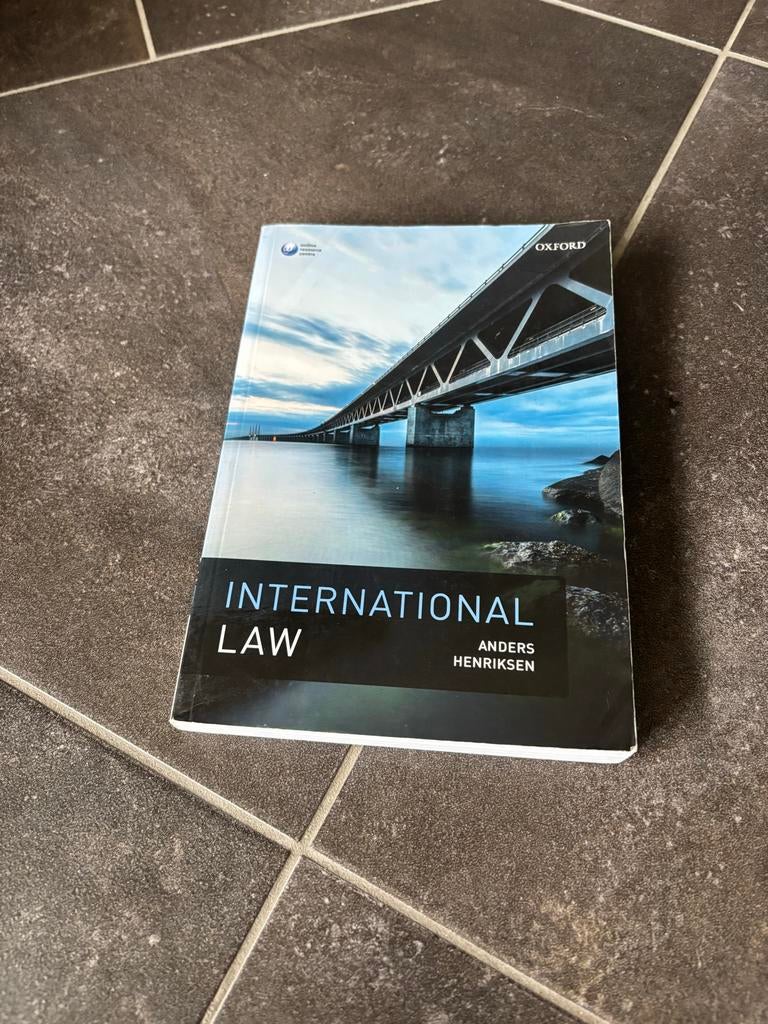 International Law - Anders Henriksen, Boeken, Studieboeken en Cursussen, Ophalen of Verzenden, Alpha, Zo goed als nieuw, HBO