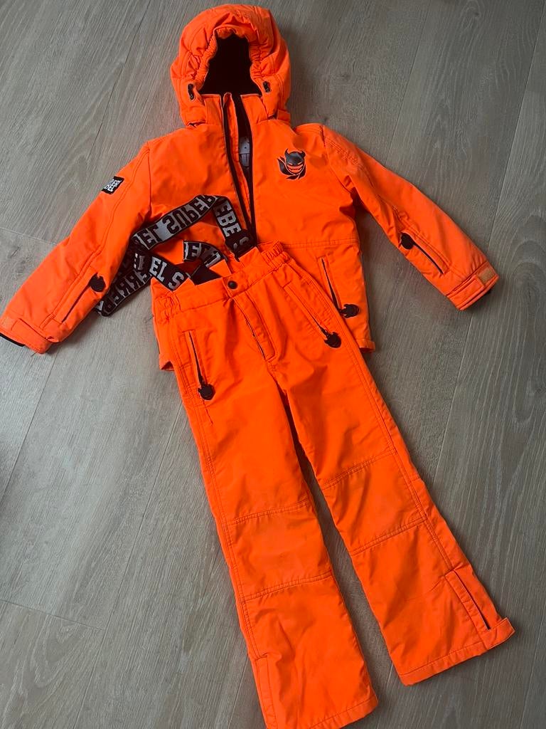 Superrebel ski pak 128, Kinderen en Baby's, Kinderkleding | Maat 128, Ophalen of Verzenden, Gebruikt, Jongen, Setje