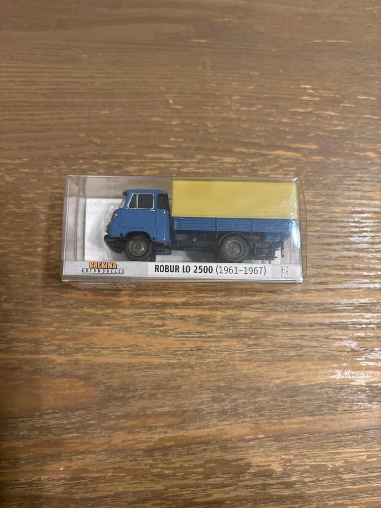 Brekina Robur LO 2500 (1961-1967) Model Truck, Ophalen of Verzenden, Zo goed als nieuw, Overige merken