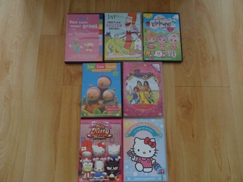 7 dvd's voor kleine kinderen, Cd's en Dvd's, Dvd's | Kinderen en Jeugd, Zo goed als nieuw, Alle leeftijden, Ophalen of Verzenden