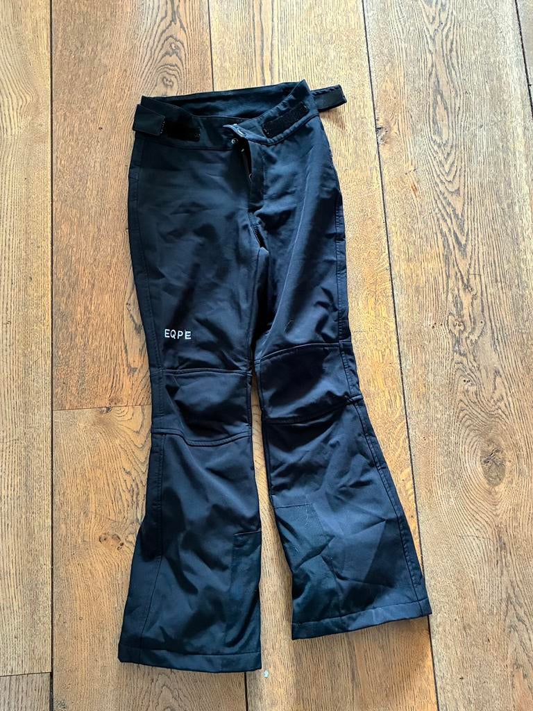 Ski broek meisje zwart maat 134-140 EQPE, Kinderen en Baby's, Kinderkleding | Maat 134, Ophalen, Gebruikt, Meisje, Broek