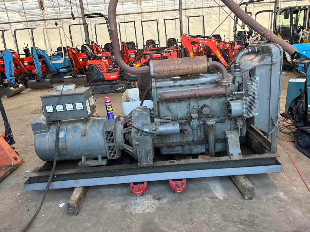 Noodstroom Aggregaat daf motor 55 kva, Ophalen of Verzenden, Daf, Info@alblasinterntransport.nl, Heulweg 44