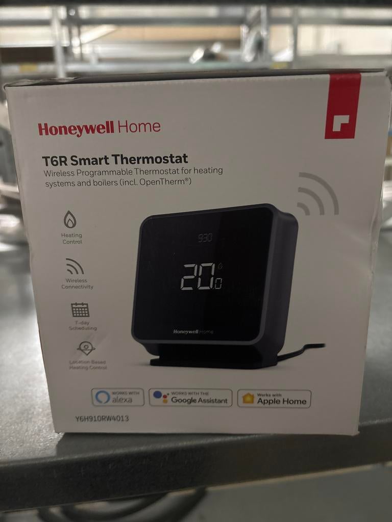 Nieuwe Honeywell Home T6R Slimme Thermostaat, Ophalen of Verzenden, Slimme thermostaat, Nieuw