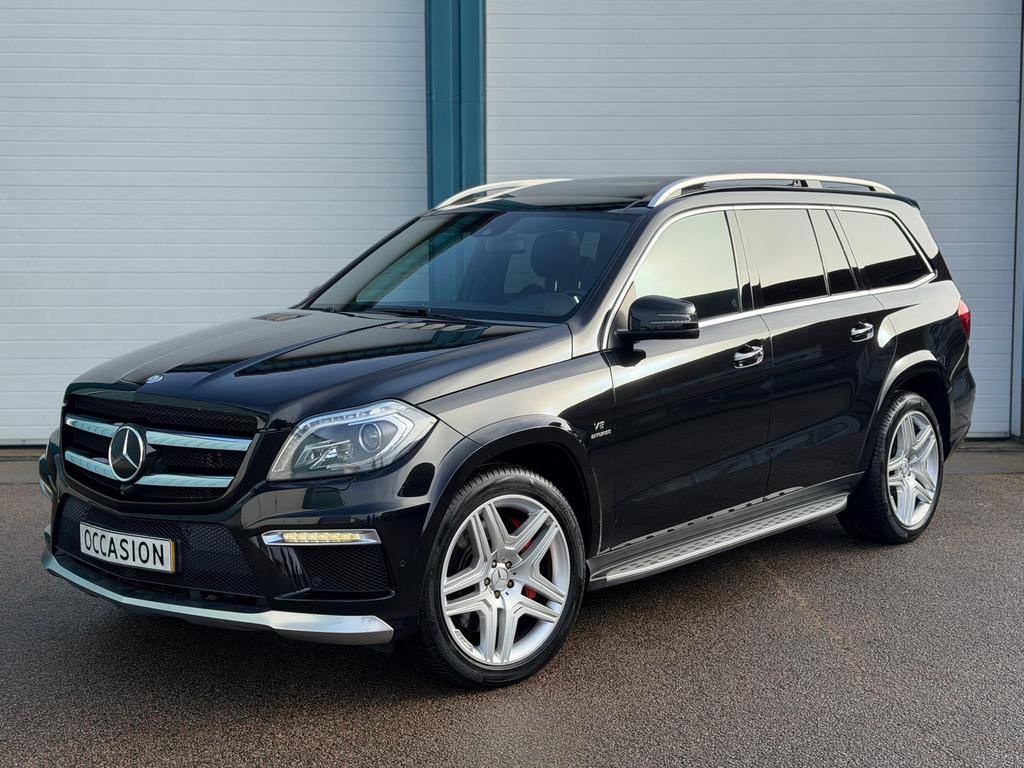 Mercedes-Benz GL63 5.5 V8 BiTurbo 4 Matic, Auto's, GL, 7 stoelen, Zwart, Leder