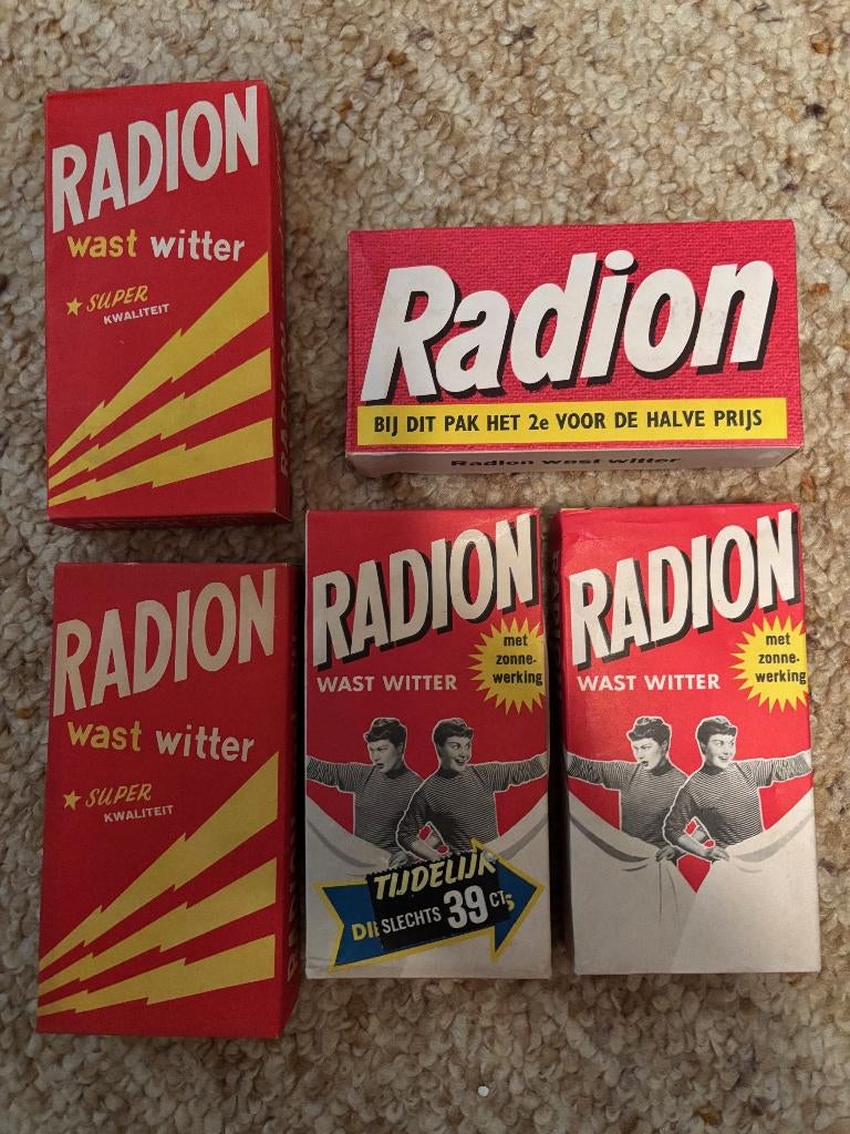 radion wasmiddel vintage, Verzamelen, Ophalen, Gebruiksvoorwerp