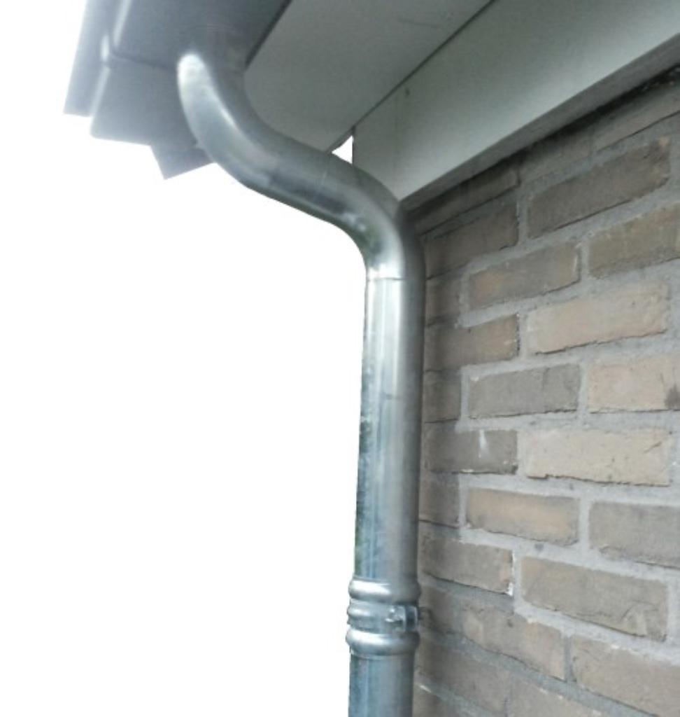 Zinken Regenpijpen/hulpstukken scherpeprijzen 80 mm 10.53 p, Ophalen, Afvoer, 2 tot 4 meter, Nieuw