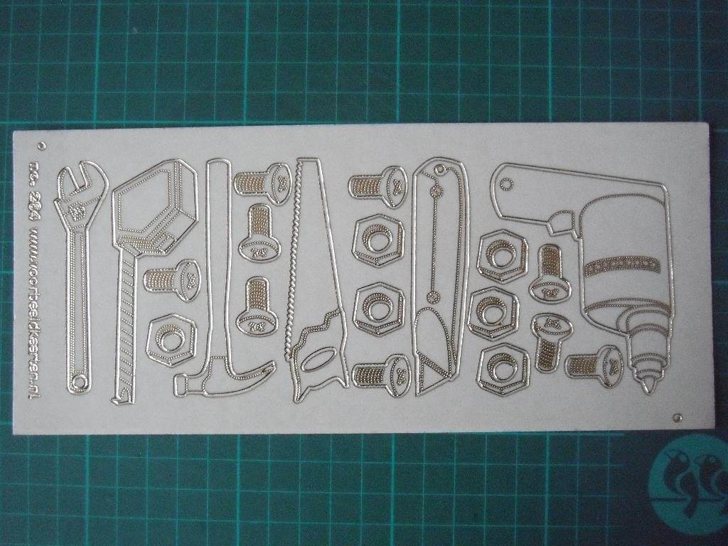 Peel of stickers transparant met goud of zilver - 23 foto's, Hobby en Vrije tijd, Ophalen of Verzenden, Nieuw, Overige thema's