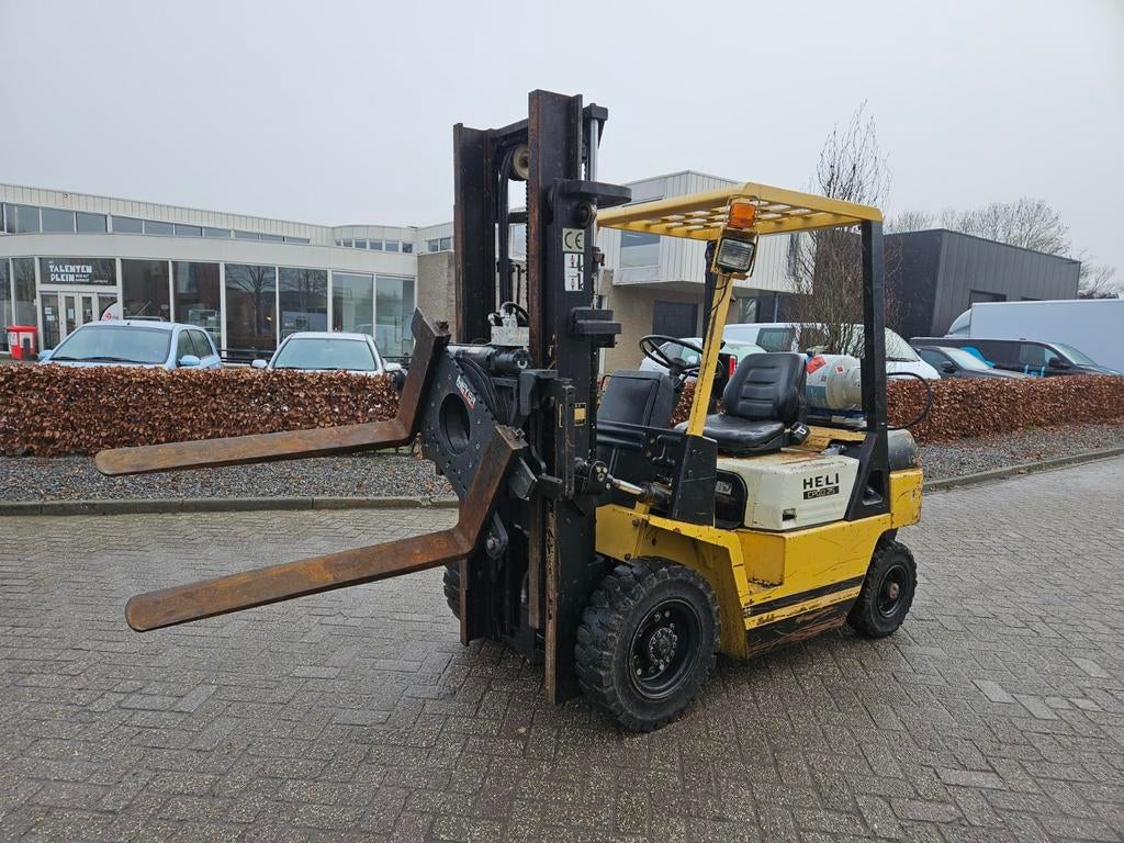 Heli CPQD 25 LPG Heftruck met Meyer rotator 2019, Ophalen, LPG, Heftruck