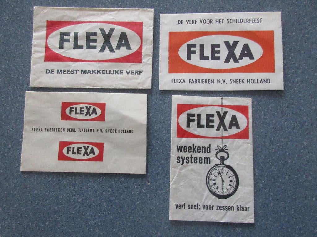 4 x Sneek, Flexa Fabrieken Gebr. Tjallema, Verzenden, Nederland