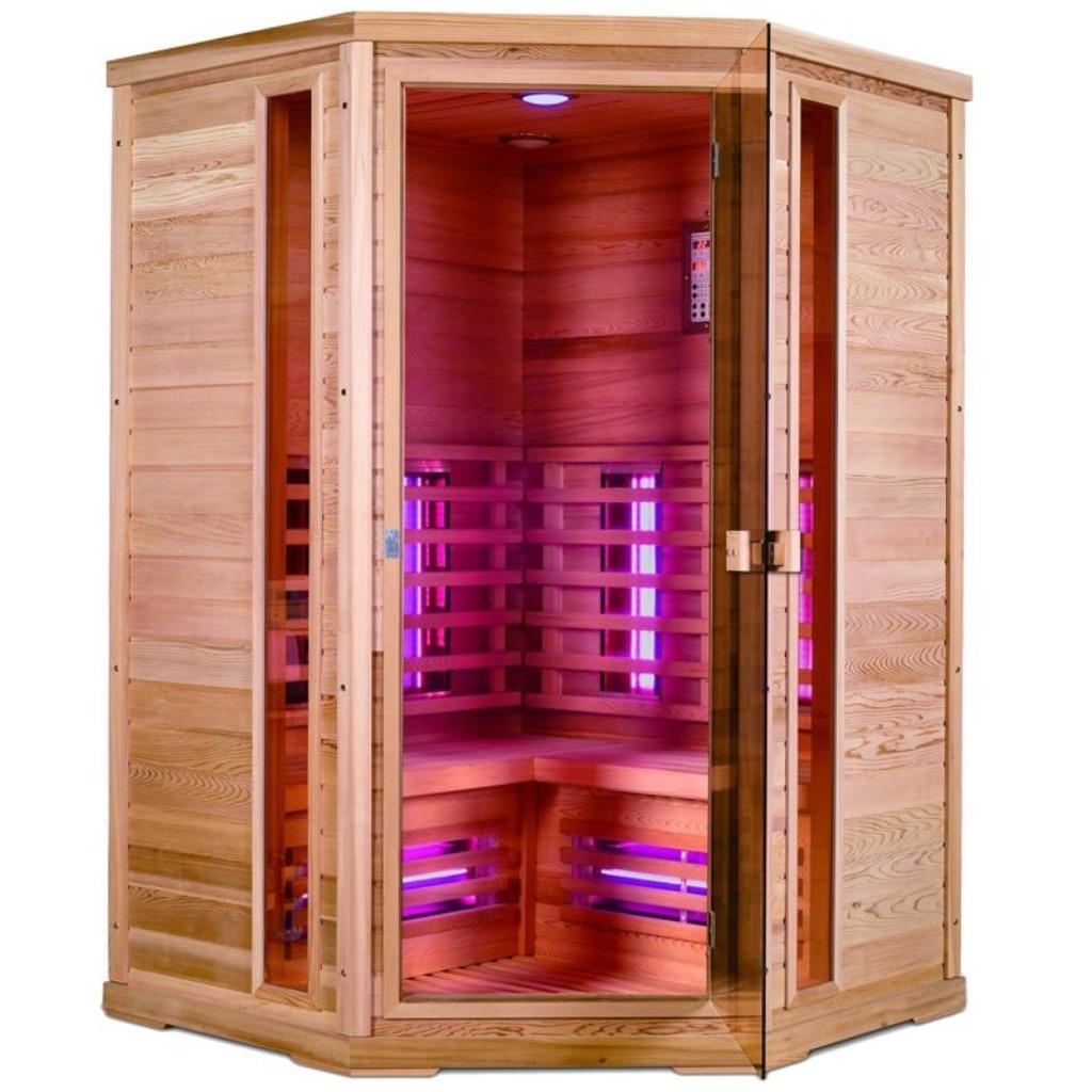 Health Company 5 Hoeksauna (Infrarood), Ophalen of Verzenden, Nieuw, Infrarood, Complete sauna