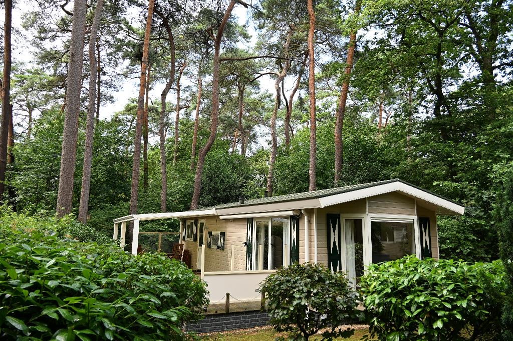 Chalet 15A Bospark Langeloërduinen, In bos, 2 slaapkamers, Recreatiepark, Chalet, Bungalow of Caravan