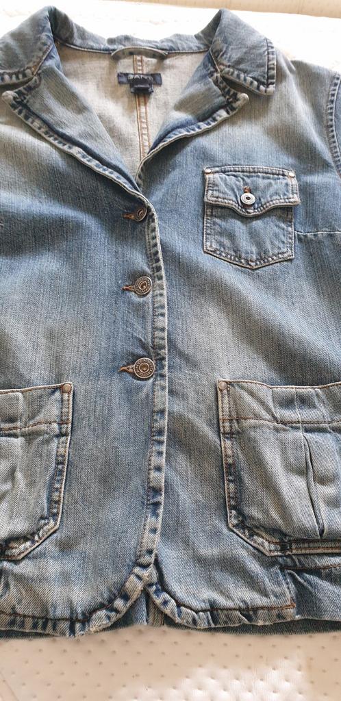 Gant dames blazerjasje maat large, Ophalen of Verzenden, Zo goed als nieuw, Maat 42/44 (L), Blauw