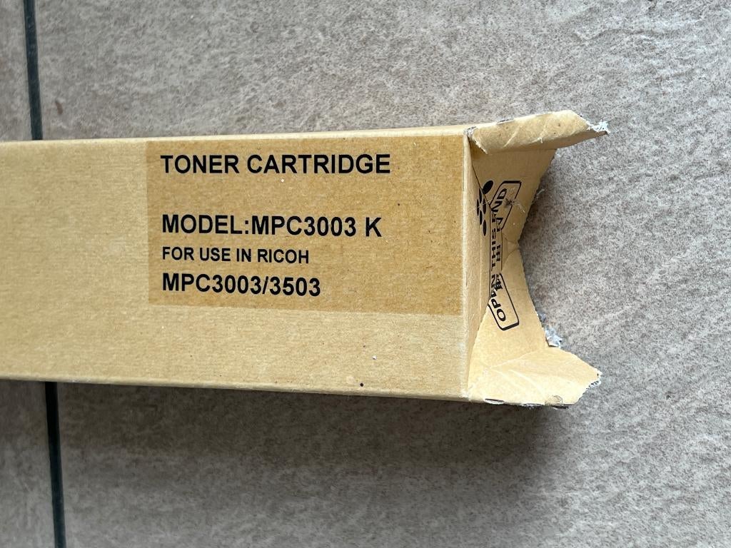 MPC3003K TONER MPC 3003 K CARTRIDGE, Verzenden, Nieuw, Toner, Ricoh