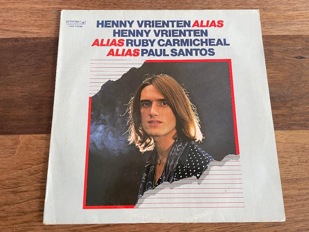 Vinyl LP 10" Henny Vrienten Alias Alias Alias ( Doe Maar ), Ophalen of Verzenden, Gebruikt, 10 inch, Pop