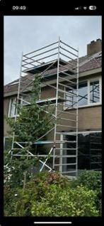 Professionele Euroscaffold rolsteiger te huur, Ophalen, Zo goed als nieuw, Rolsteiger of Kamersteiger, 5 meter of hoger
