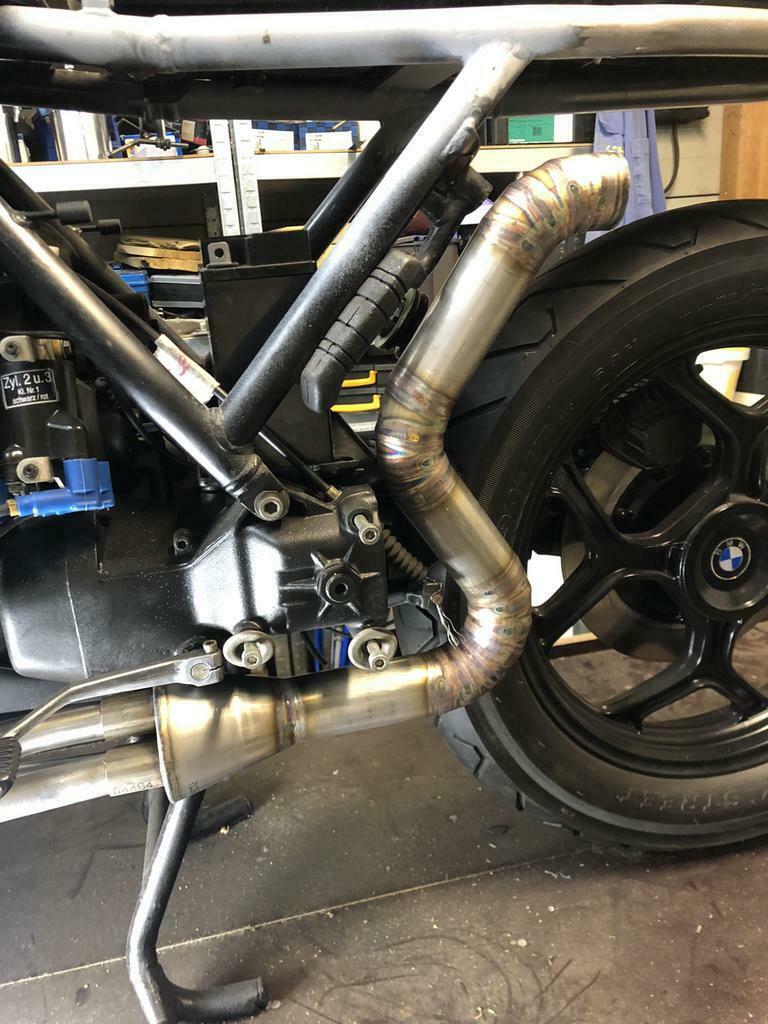 BMW K100 high mount pipe, Ophalen of Verzenden