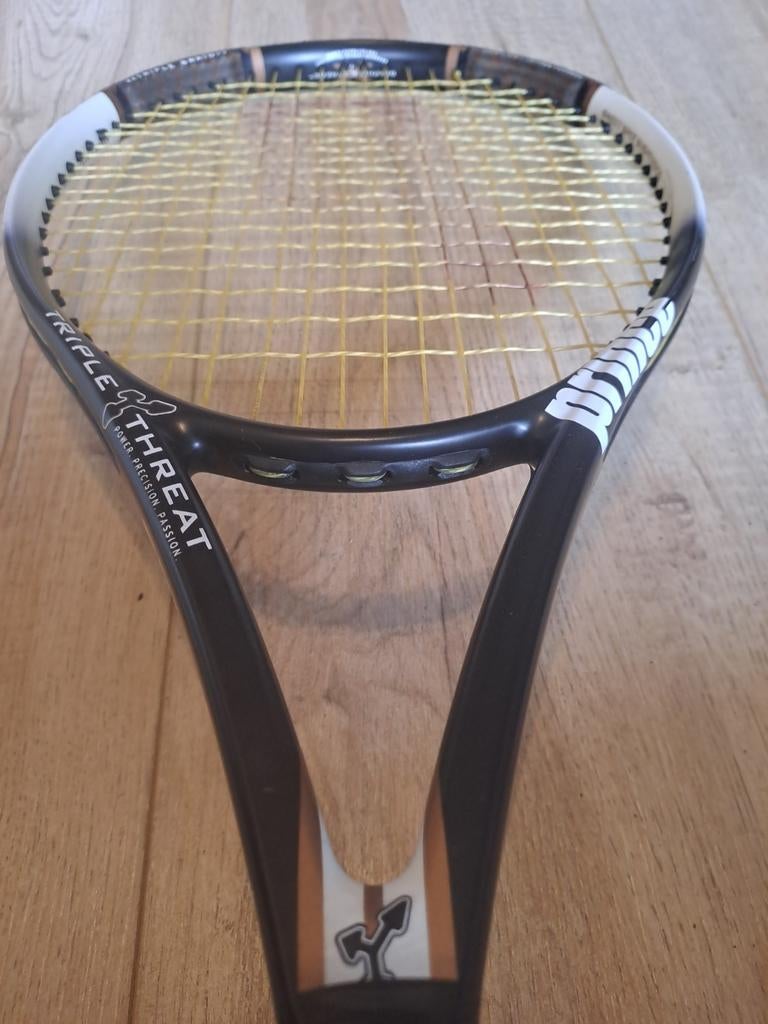 Prince Triple Threat Tennis Racket, Sport en Fitness, Tennis, Gebruikt, L1, Prince, Ophalen of Verzenden