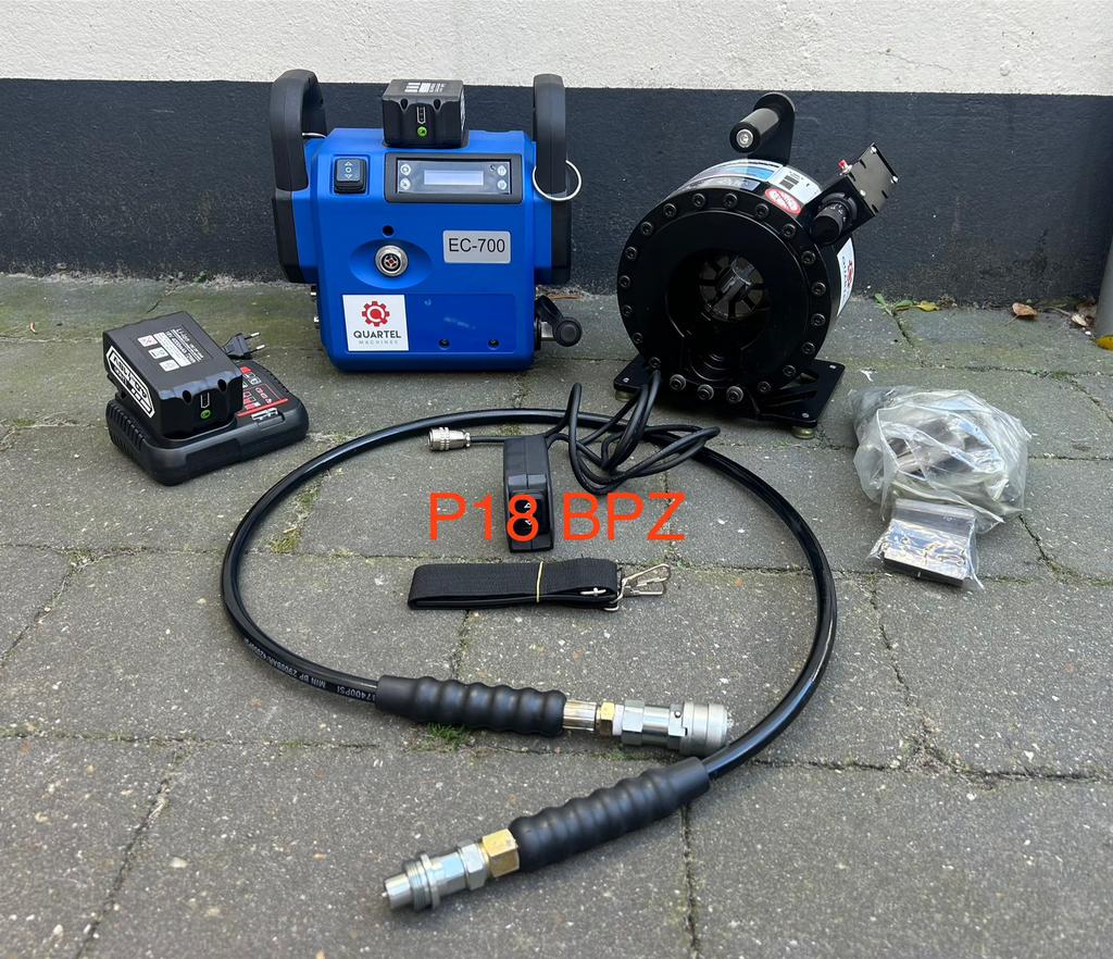 Slangenpers p18 bpz accu pomp, Doe-het-zelf en Verbouw, Gereedschap | Handgereedschap, Quartelmachines.nl, Nieuw, Ophalen of Verzenden