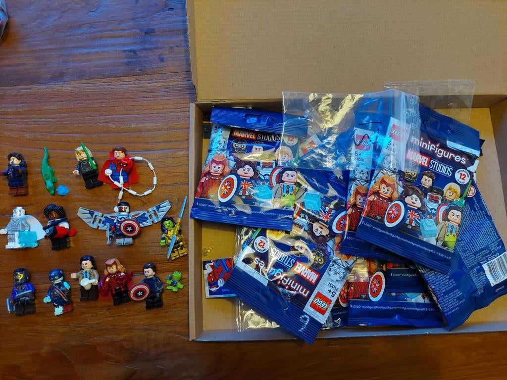 Lego 71031 Marvel series 1, Ophalen of Verzenden, Zo goed als nieuw, Complete set, Lego